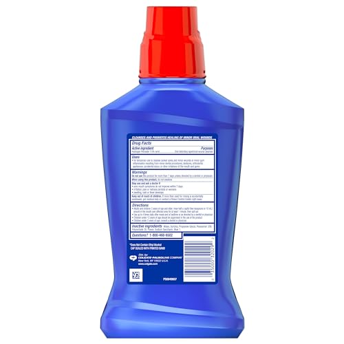 Colgate Peroxyl Antiseptic Mouthwash for Mouth Sores - 500ml