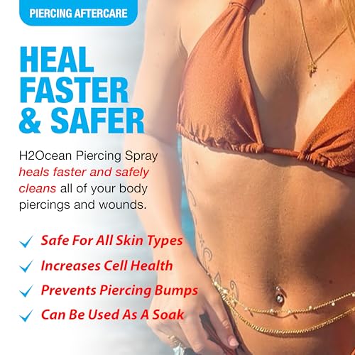 H2Ocean's Sea Salt Saline Solution Aftercare Spray - 4oz